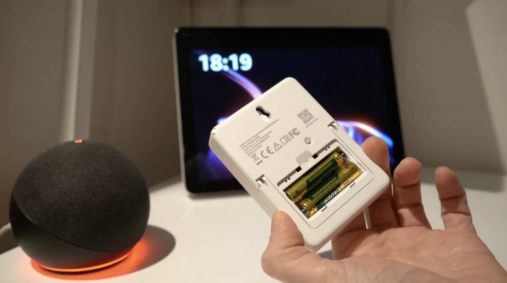 Sonoff SNZB-02DR2: Sensor de temperatura y humedad Zigbee con pantalla